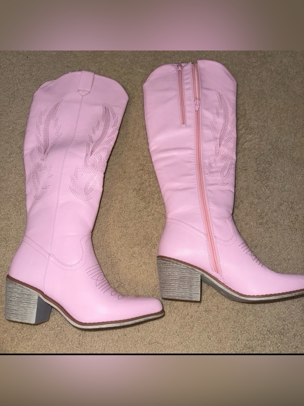 Pink Cowgirl Boots